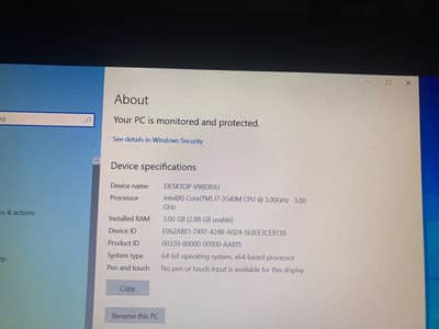 Dell latitude E6530 core i7 3GB 128GB SSD laptop mirpurkhas