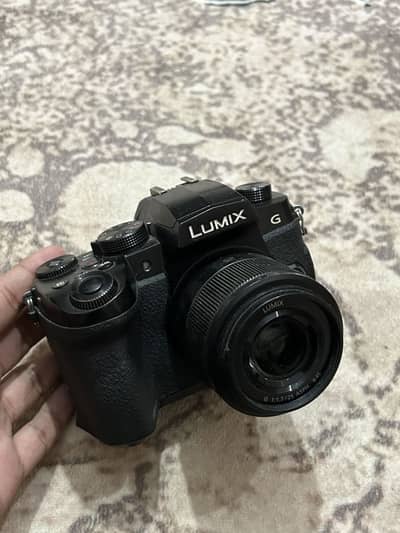Lumix G95 with 25mm f/1.7 lens & ND filter