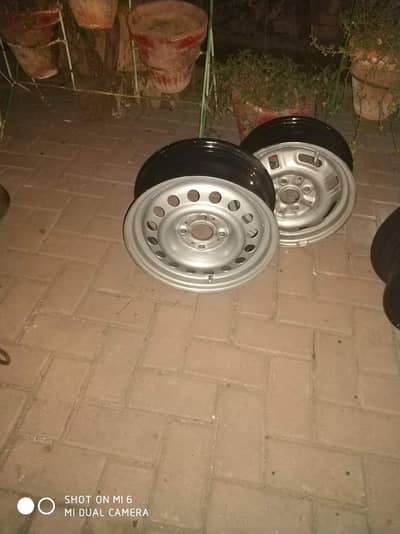 Japanese and German steel rims. DHA