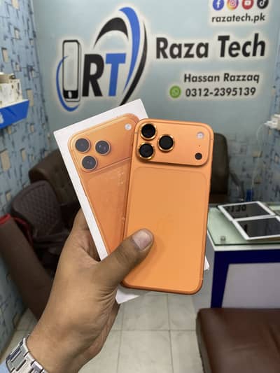iPhone 17 pro max orange