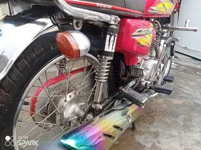 Honda 125 model 2021 look as new