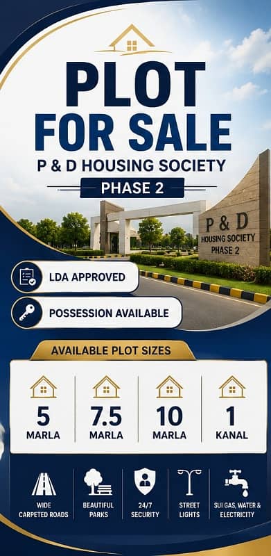 10 MARLA RESIDENTIAL PLOT FOR SALE
