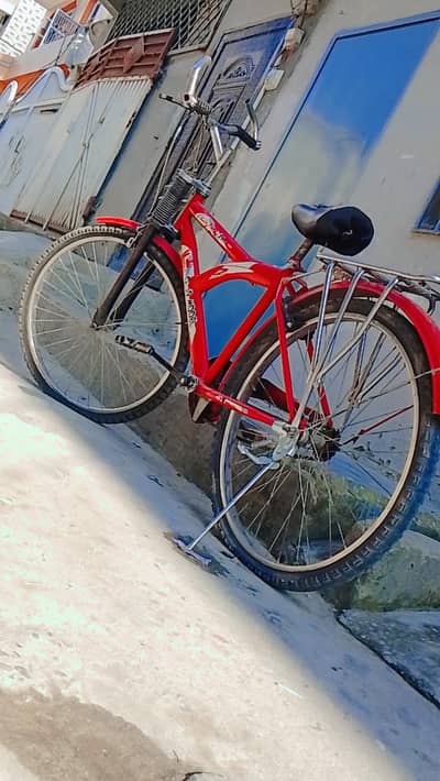 streethawk kids bicycle in red color