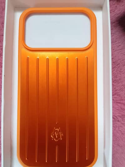 clear case and Rimova 17 pro max