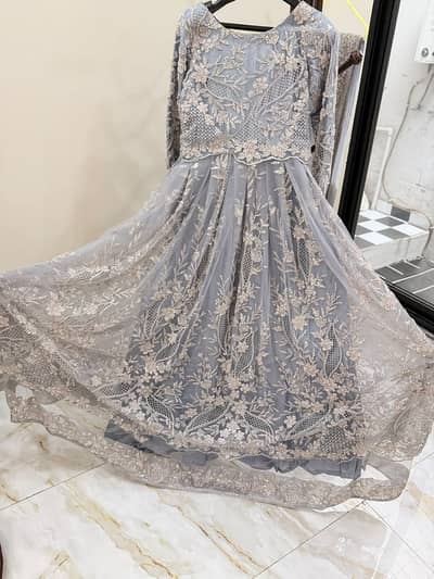 Walima Maxi | Reception dress| Bridal maxi | Lehnga | weeding dress