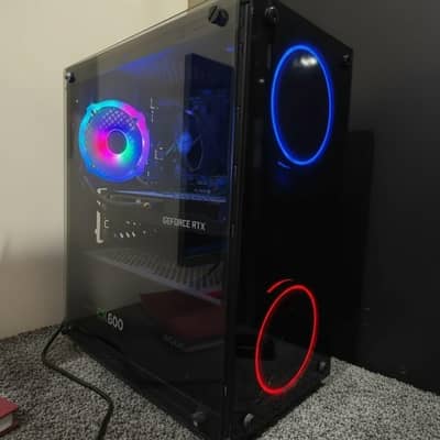 ATX Wolf Boost Case | RTX 3060 Ti 8GB  |Gaming Pc|