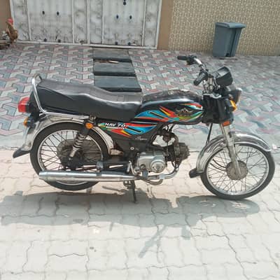 New Asia 70cc 2021 model 26 registered