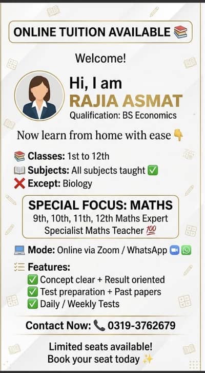 Maths specialist