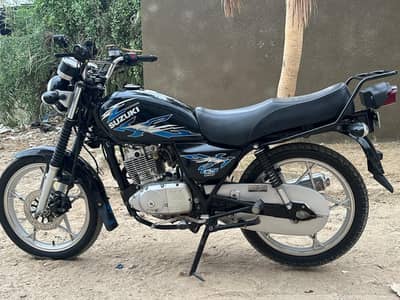 Suzuki GS 150 SE 2023 model Last alloyrim model