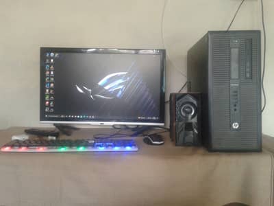 Fast Core i5 Setup | 16GB RAM | GT 710 | 128GB SSD + 26" LED