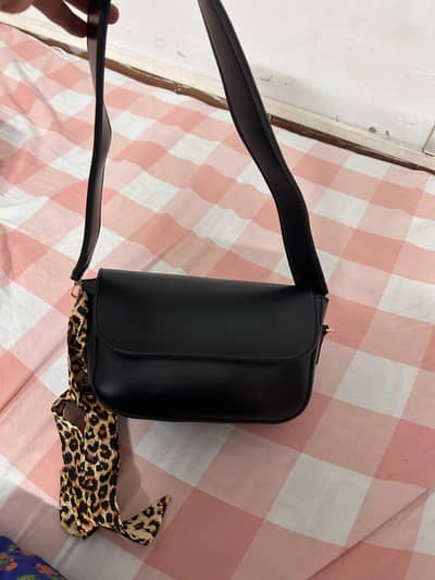 brand new black shoulder bag