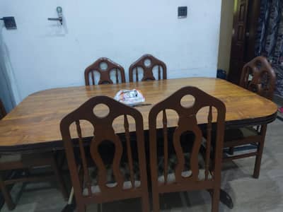 dining table with 6 chairs