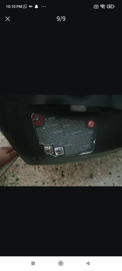 car Carry coat baby's imported used but new condition