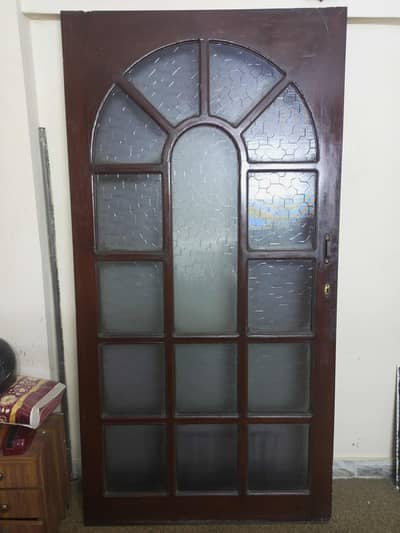 Dayar Wood Door with glass