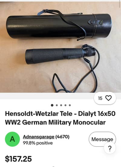Vintage Hensoldt & Wetzlar Dialyt