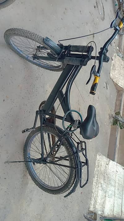 Used Black Bicycle for Sale – Good Condition