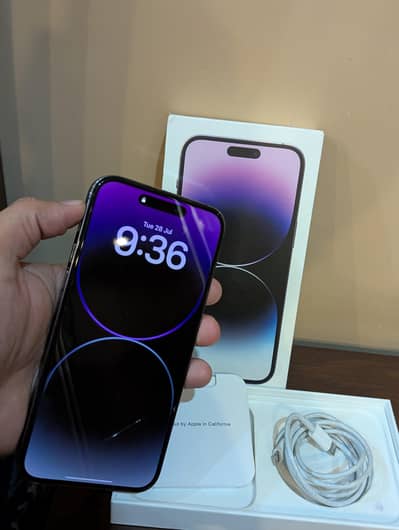 iPhone 14 Pro Max 512GB PTA Approved Full Genuine.
