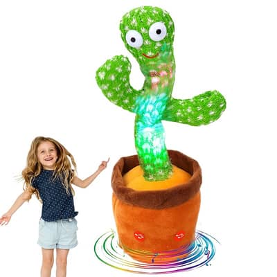 Dancing Cactus Toy for Kids – Talking & Singing Plush Cactus | Intera