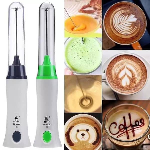 Rechargeable Coffee Beater Milk Drink Coffee Whisk Mixer Egg Beater Frother Foamer