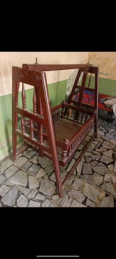 wooden jhula