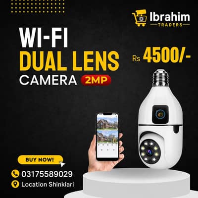 Wireless Dual Lense Camera 16Gb Ram 256 GB SSD    78k