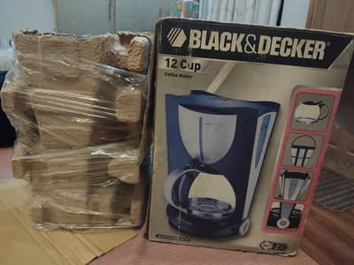 Black & Decker 12 Cup Coffee Maker – Brand New Condition