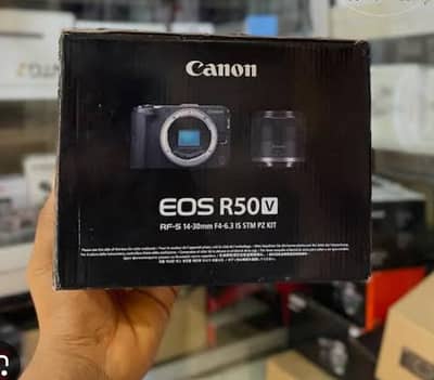 CANON R50V WITH 14-30 LENS ( seald pack )