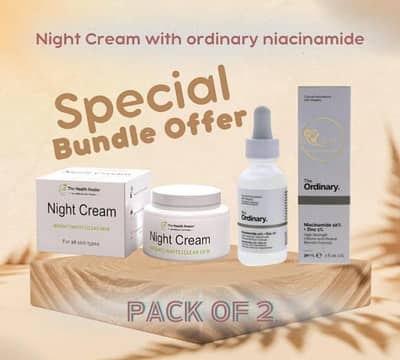  2 in 1 Face Serum & Night Cream 