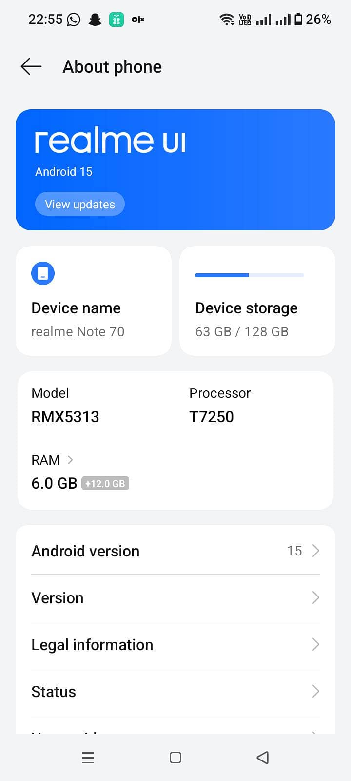 Realme C71 5