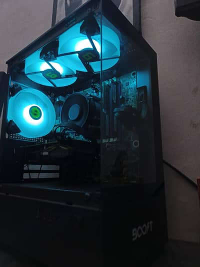 i7 Pc with Nvidia 1660 super 6gb 512gb samsung ssd rgb case pc