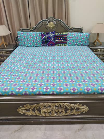 Pure Lasani Vintage Bed Set (without mattress)