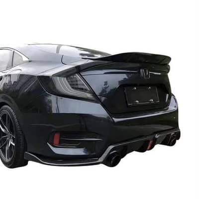 Ducktail spoiler
