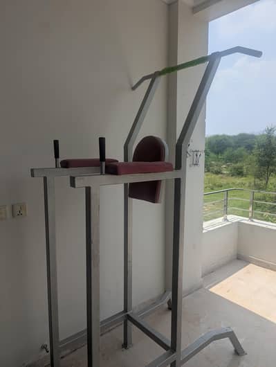 Captain's chair with pull up bars