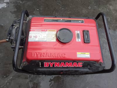 DYNAMAC Portable Petrol Generator and gass two features