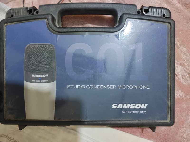 Condenser microphone and Interface 1