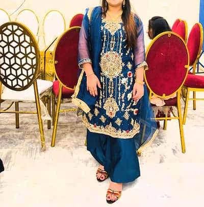 chiffon suit