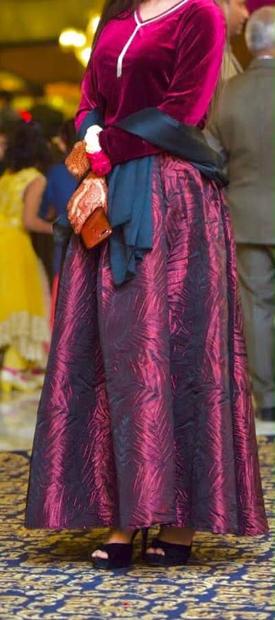 2 pc Valima skirt dress