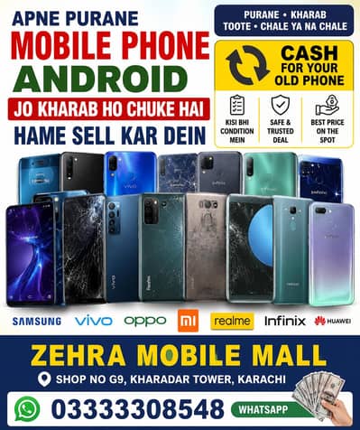 Ager apke pass koi bhi android dead phone broken phone hame sell karde