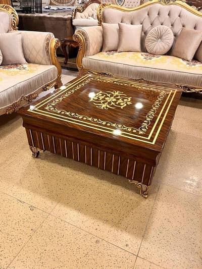 new design center table polish work