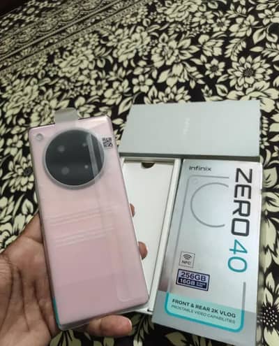 Exchnge posble Zero 40 5G sported-16+256_dule sim official pta