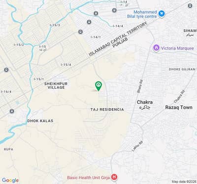 5 Marla Plot for Sale Taj Residencia Islamabad