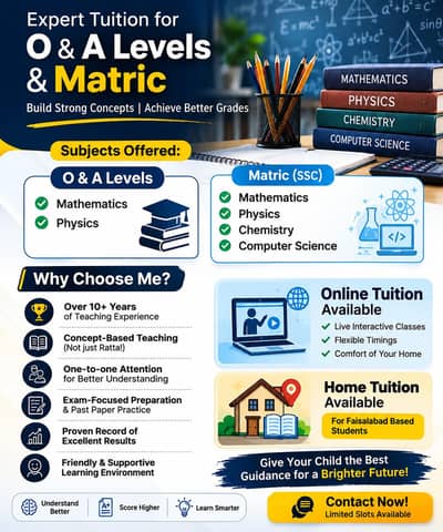 ONLINE/HOME TUTION SERVICE