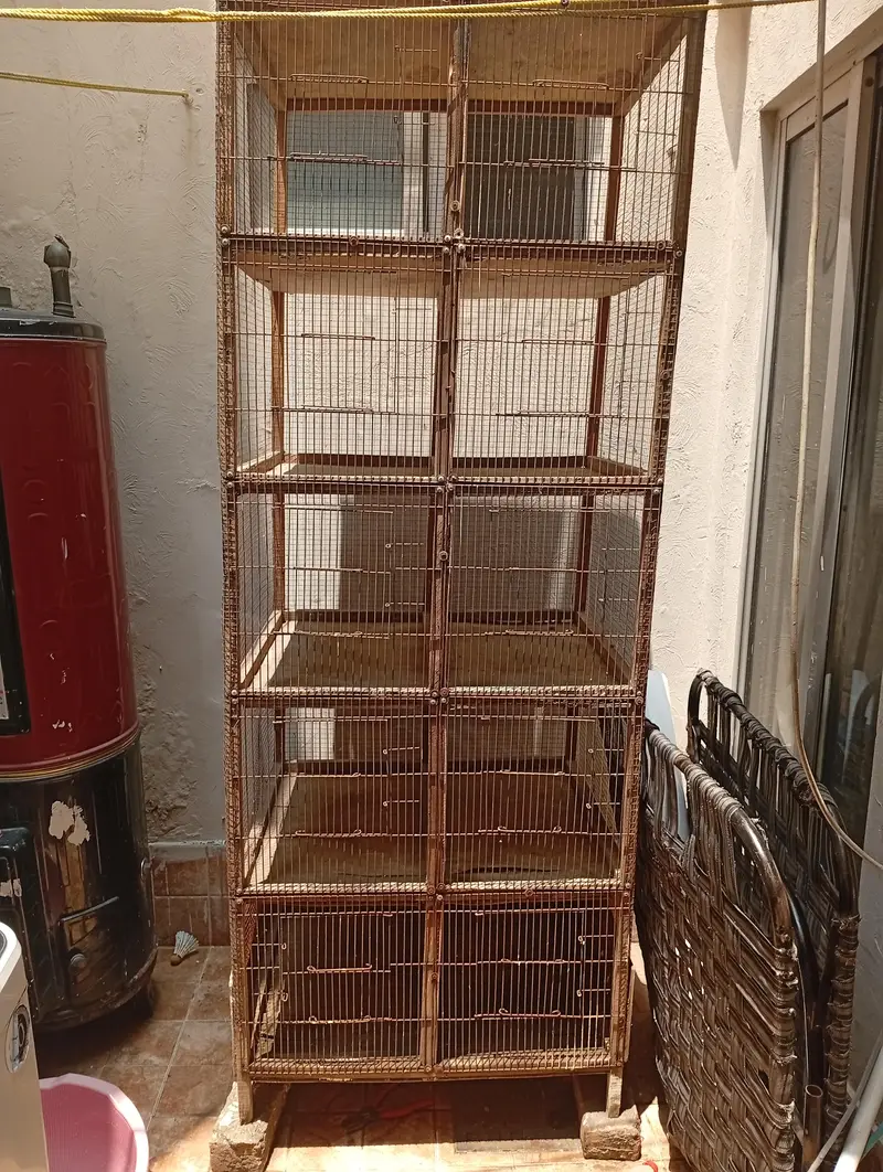 steel wooden mix cage. — photo 2
