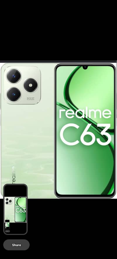 Realme C63 mobile LCD original PTA proof