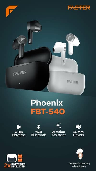 Faster Earbuds fbt-540
