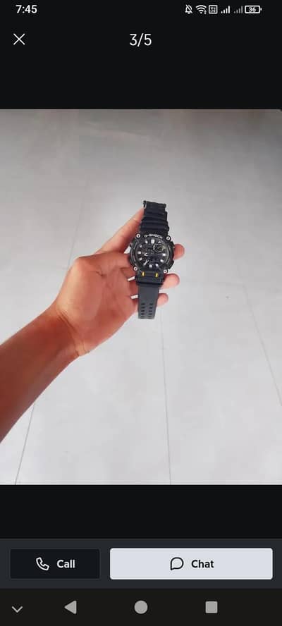 man watch
