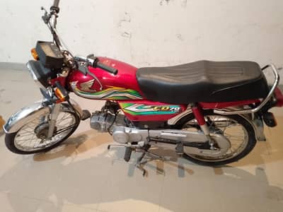 honda cd70 2022/23 good condition
