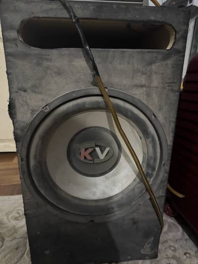 Woofer and amplifier for sale