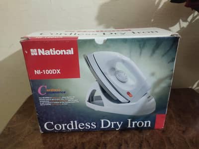 National Cordless Iron