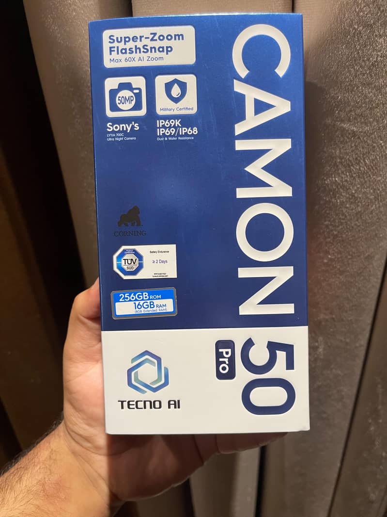 tecno camon 50 pro 6